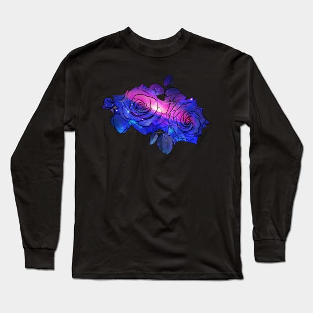 Cosmic Flowering Long Sleeve T-Shirt by stingi